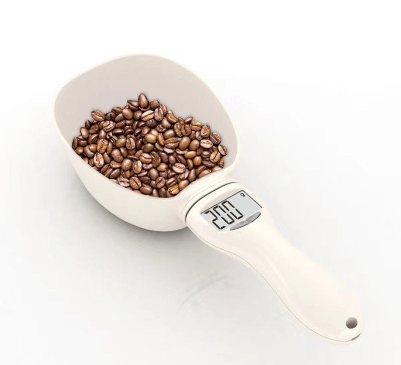 Pet Food Spoon with Scale