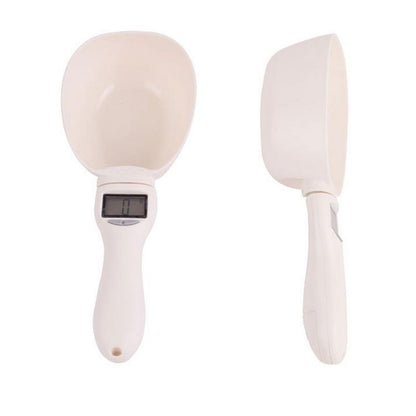 Pet Food Spoon with Scale